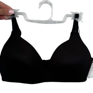 Tranquil & True Wire-Free Bra 34C - Black